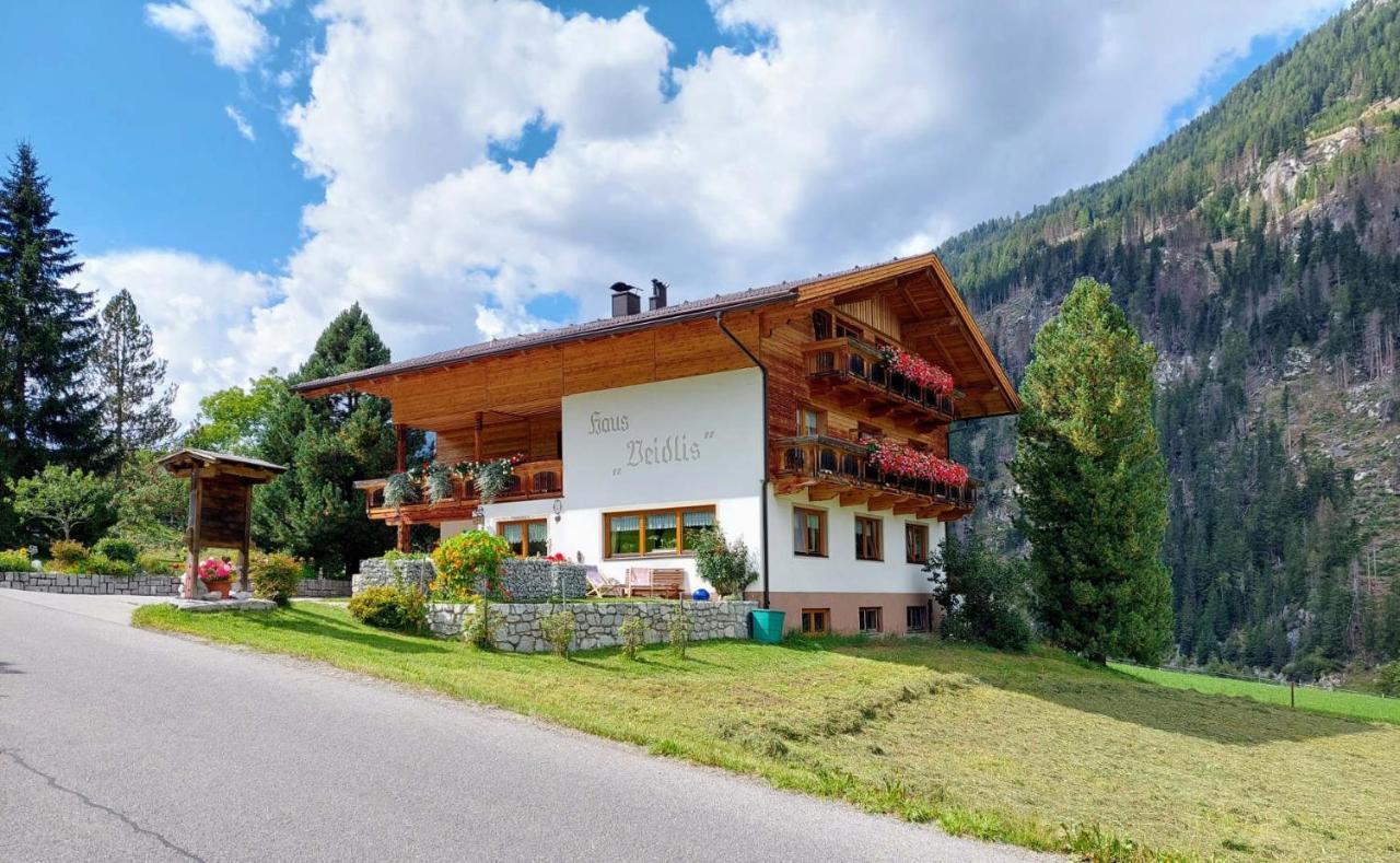 Haus Veidlis, Familie Obkircher Санкт-Якоб-ин-Деферегген Экстерьер фото